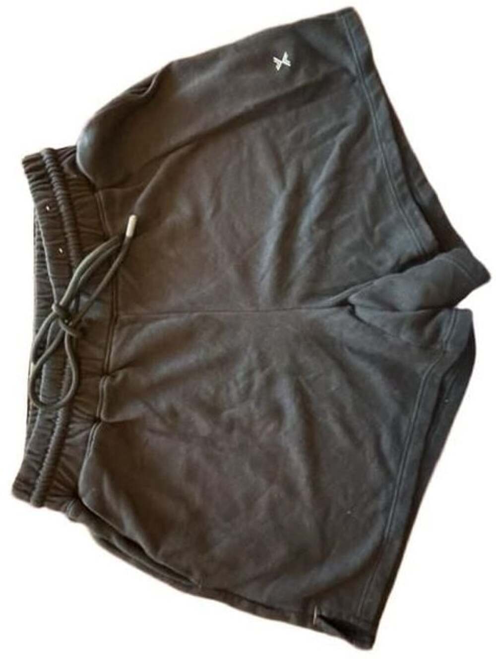 Xersion Women's Black Drawstring Knit Sweatshorts Size S